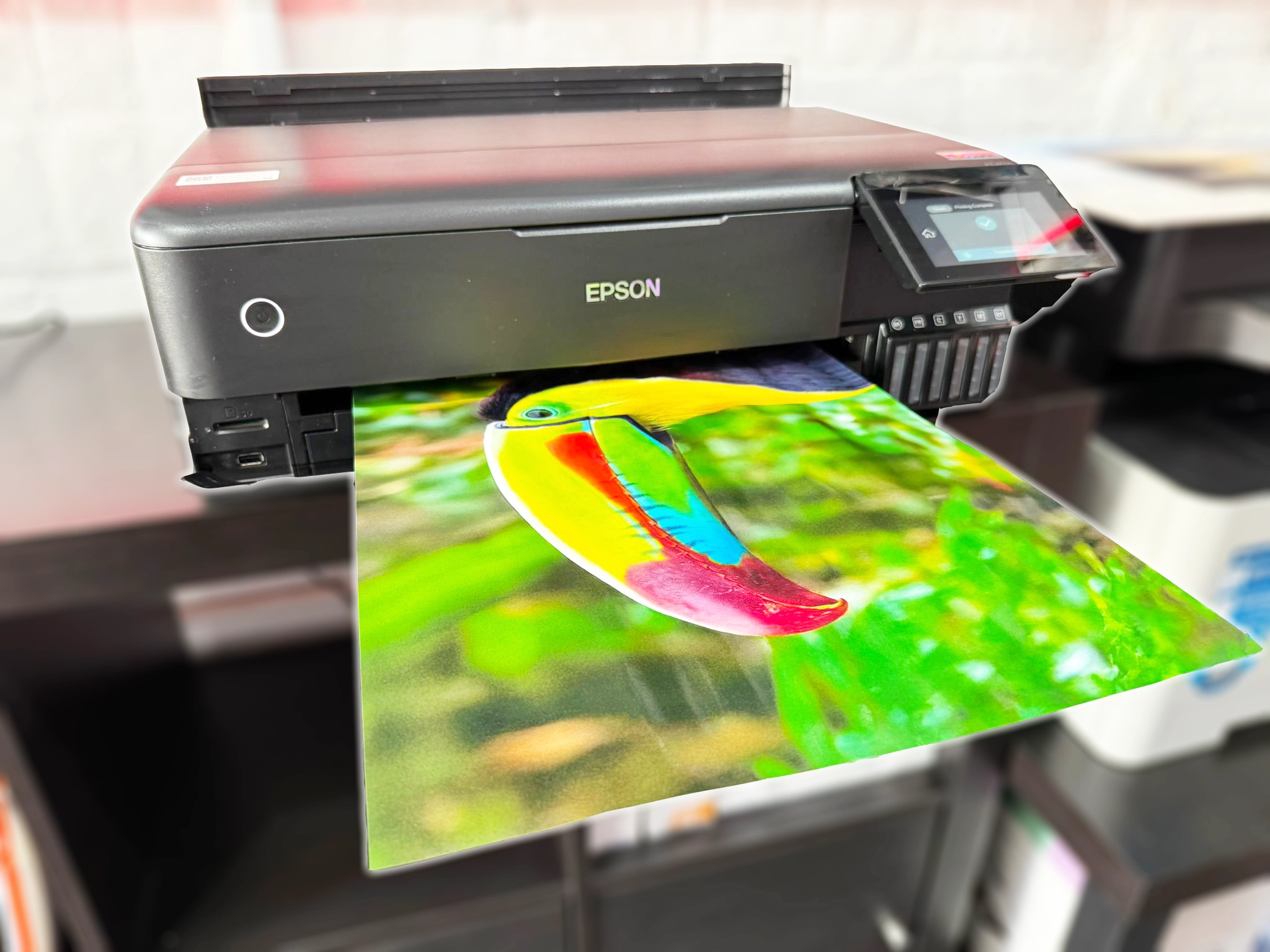 photo-printing Printing photos on a phot printer